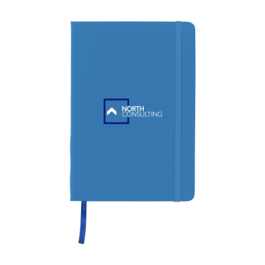 Logo trade corporate gifts picture of: BudgetNote A5 Lines Paper Notebook