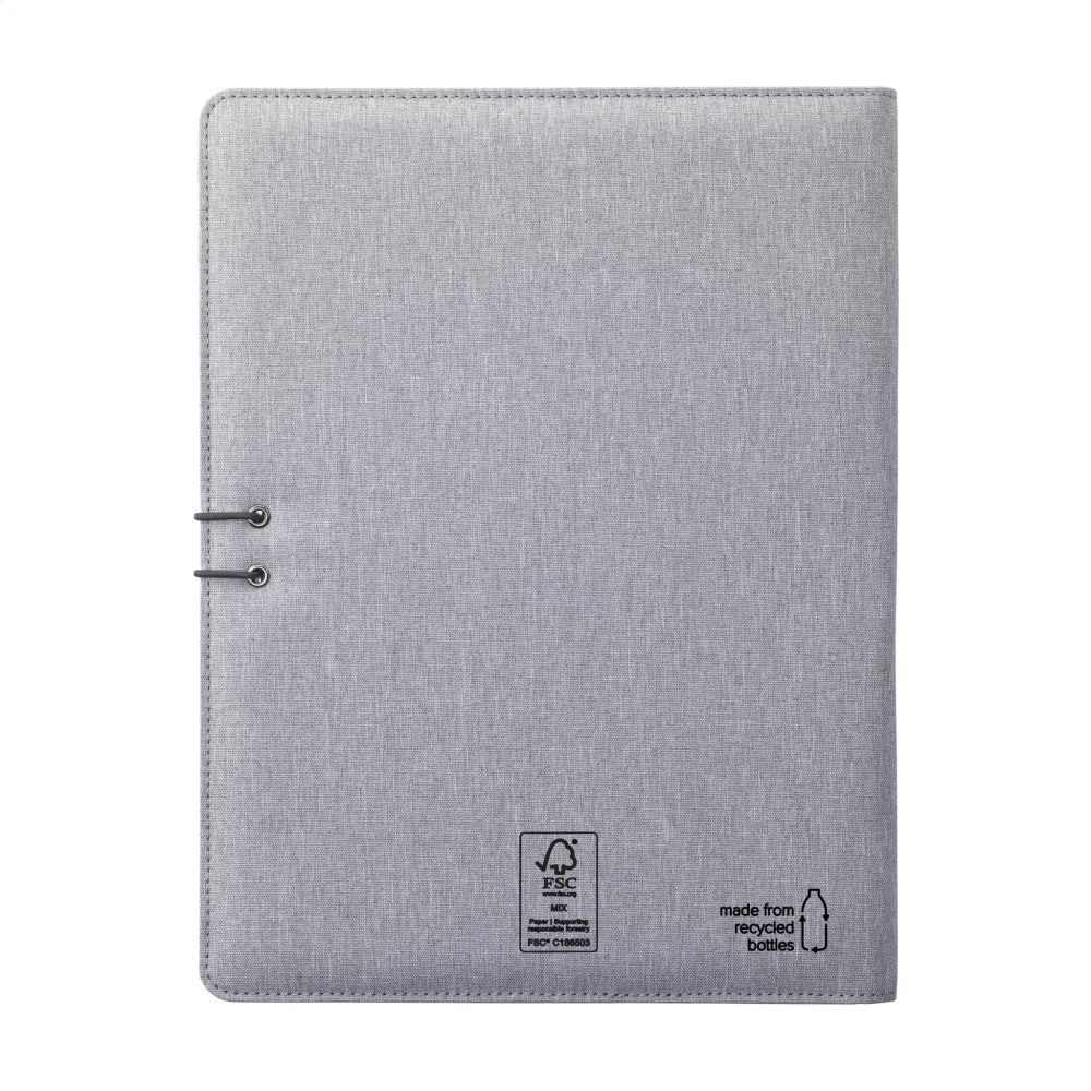 Logotrade promotional giveaways photo of: Quest Portfolio RCS RPET A4  document folder