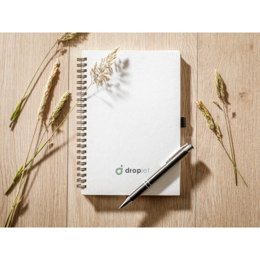 Logo trade promotional items picture of: Milk-Carton Wire-O Paper Notebook A5