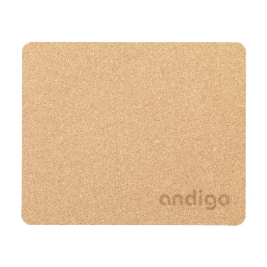 Logo trade corporate gift photo of: Lisbao Cork Mousepad