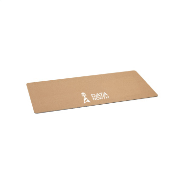 Logo trade business gifts image of: Faro Cork Deskpad