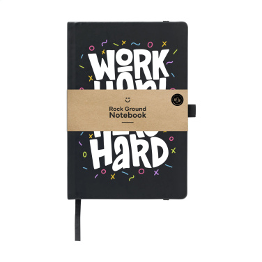 Logo trade promotional products image of: Rock Ground Paper Notebook A5