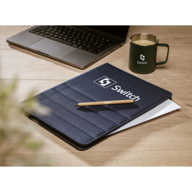 Logotrade promotional product image of: Quincy Portfolio RPET A4 document folder