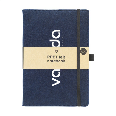 Logotrade business gifts photo of: Felty GRS RPET Paper Notebook A5