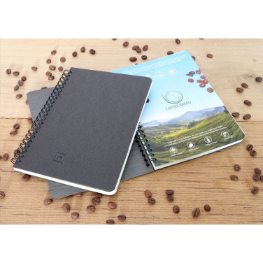 Logotrade promotional products photo of: Coffee Paper Notebook Wire-O A5