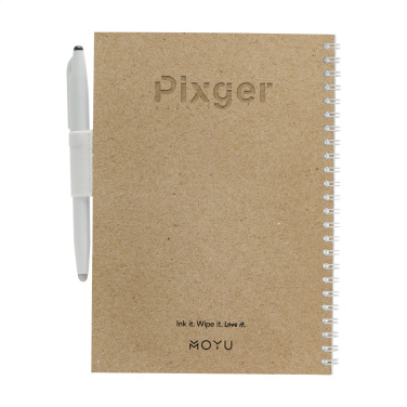 Logo trade corporate gifts image of: MOYU Erasable Stone Paper Notebook CraftCover 18 pages