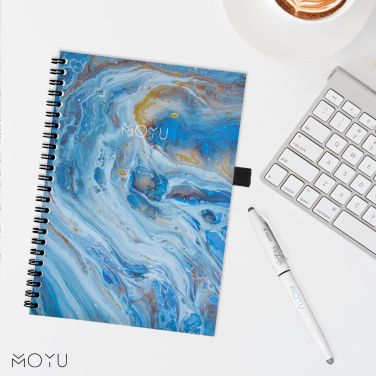 Logotrade promotional merchandise photo of: MOYU Erasable Stone Paper Notebook Custom SoftCover