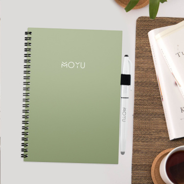 Logotrade promotional giveaways photo of: MOYU Erasable Stone Paper Notebook Custom SoftCover