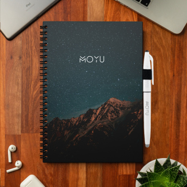 Logotrade promotional item image of: MOYU Erasable Stone Paper Notebook Custom SoftCover