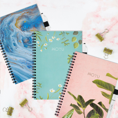 Logotrade promotional merchandise image of: MOYU Erasable Stone Paper Notebook Custom SoftCover