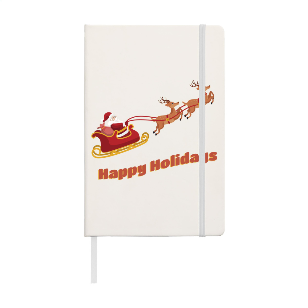 Logo trade promotional merchandise picture of: Pocket Notebook A5 X-Mas