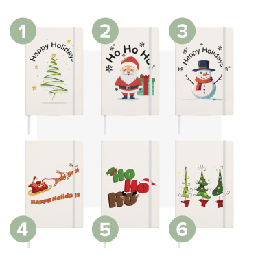 Logo trade advertising products picture of: Pocket Notebook A5 X-Mas