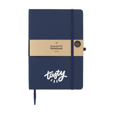 Logotrade promotional gift image of: Recycled GRS PU Paper Notebook A5