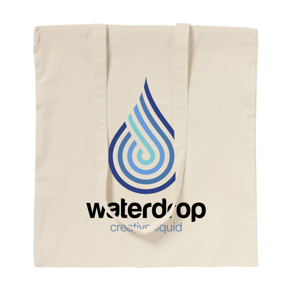 Logo trade promotional products image of: ShoppyBag (135g/m²) long handles cotton bag