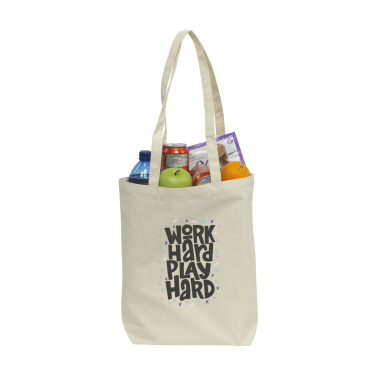 Logo trade promotional items image of: Canvas ShoppyBag long handles (270 g/m²)