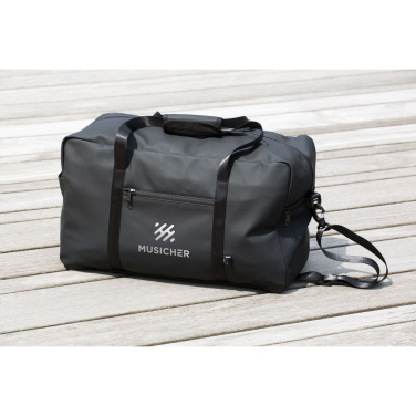 Logotrade promotional item image of: Lennon RCS Recycled PU Sports-/Travelbag