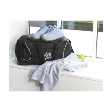 Logo trade promotional giveaways image of: Sports Duffle sports/travelling bag