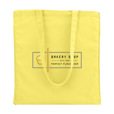 Logo trade promotional merchandise photo of: Colour Square Bag (160 g/m²) cotton bag