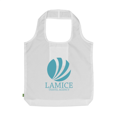 Logo trade promotional merchandise photo of: GRS RPET Shopper foldable shopping bag