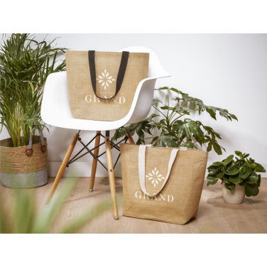 Logo trade promotional items picture of: Elegance Bag jute shopper