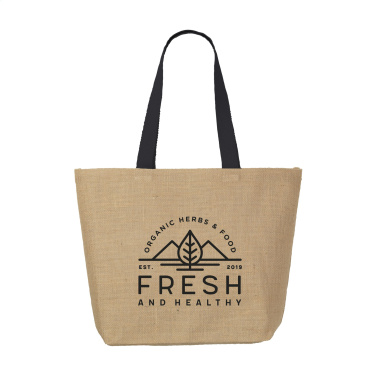 Logo trade promotional gifts image of: Elegance Bag jute shopper