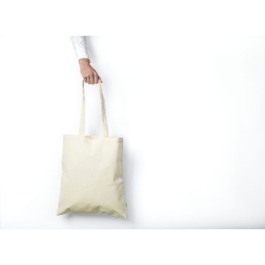 Logotrade business gift image of: Organic Cotton GOTS Shopper (140 g/m²) bag