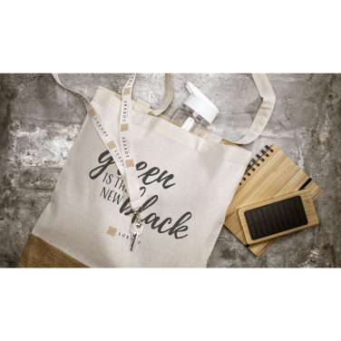 Logo trade corporate gifts picture of: Combi Organic Shopper (160 g/m²) bag