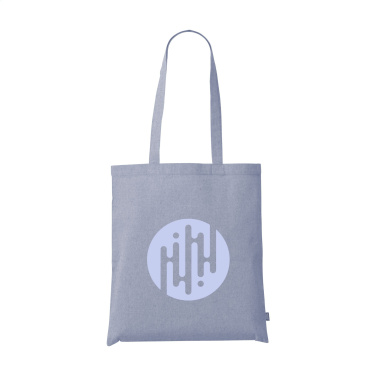 Logo trade advertising products picture of: GRS Recycled Cotton Shopper (180 g/m²) bag