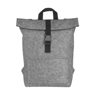 Logo trade promotional items image of: Nolan GRS RPET Felt backpack