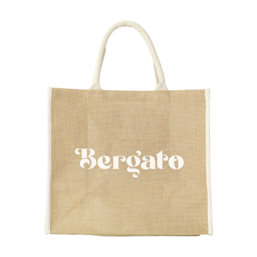 Logo trade corporate gift photo of: Gerona Jute Shopper bag