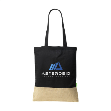 Logo trade promotional merchandise picture of: Combi Organic Shopper (160 g/m²) bag