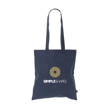 Logotrade promotional giveaway image of: Shoppy Colour Bag GRS Recycled Cotton (150 g/m²)