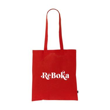 Logo trade promotional item photo of: Shoppy Colour Bag GRS Recycled Cotton (150 g/m²)