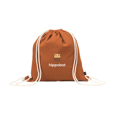 Logotrade promotional merchandise picture of: PromoColour GRS Recycled Cotton Backpack (150 g/m²)