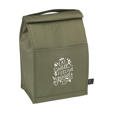 Logo trade promotional merchandise photo of: Be Cool GRS RPET Lunch Bag