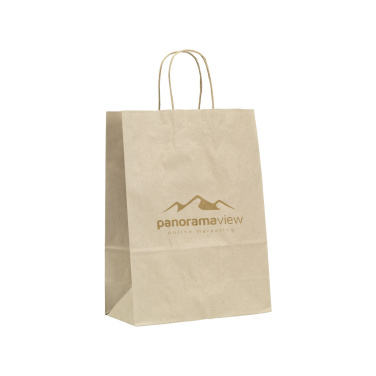 Logotrade corporate gift image of: Leaf It Bag Wide recycled grass paper (90 g/m²) M