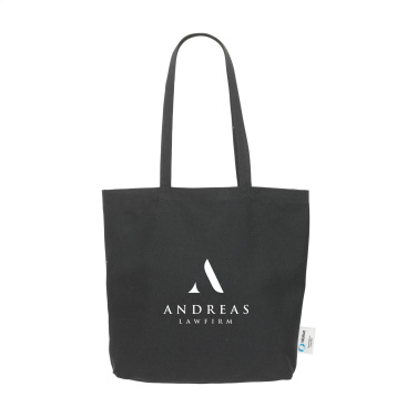 Logo trade promotional products image of: Wolkat Rabat Recycled Textile Shopper