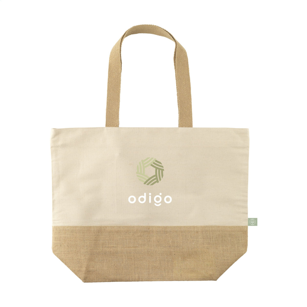 Logo trade promotional merchandise picture of: Cancun Beachbag Organic Cotton (320 g/m²)