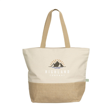 Logo trade promotional items image of: Cancun Beachbag Organic Cotton (320 g/m²)