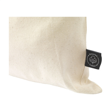 Logotrade promotional giveaway picture of: Gift Pouch Natural GRS Recycled Cotton (150 g/m²) L