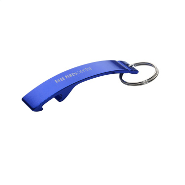 Logotrade promotional giveaway image of: Alu Opener keyring