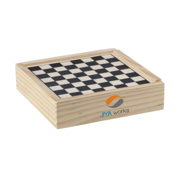 Logotrade corporate gifts photo of: WoodGame 5-in-1 game set