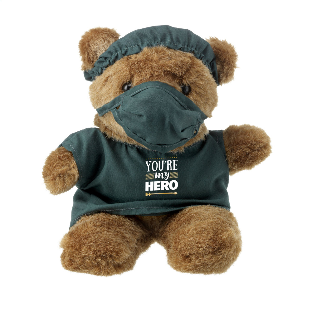 Logotrade promotional giveaway image of: Doc teddy bear cuddle toy