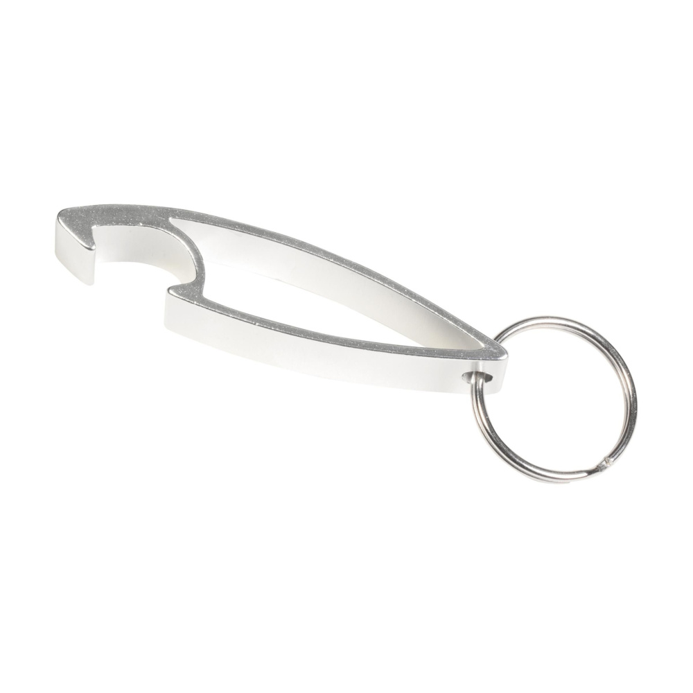 Logo trade corporate gifts image of: LiftUp Opener / keyring