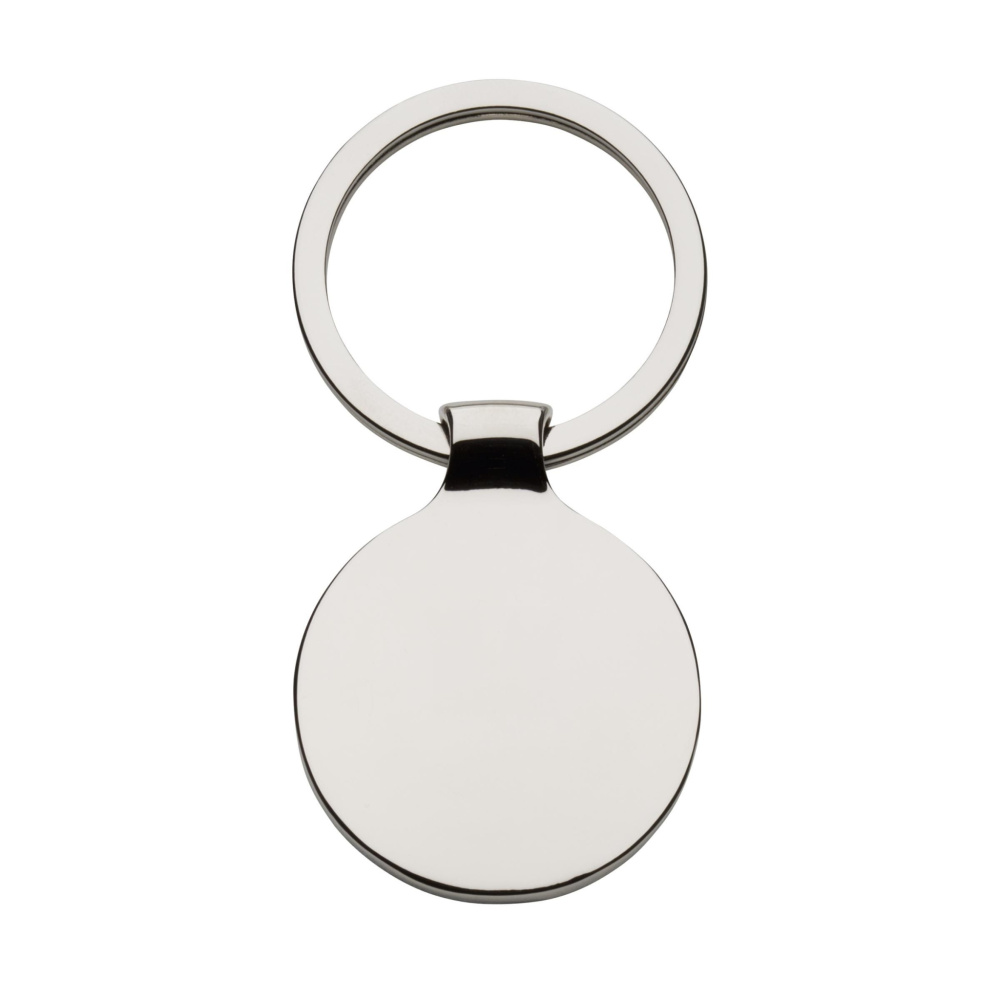 Logotrade business gifts photo of: KeyTag Circle keyring