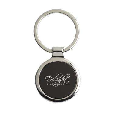 Logo trade promotional giveaways picture of: KeyTag Circle keyring