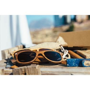 Logo trade corporate gifts image of: LookingWood sunglasses