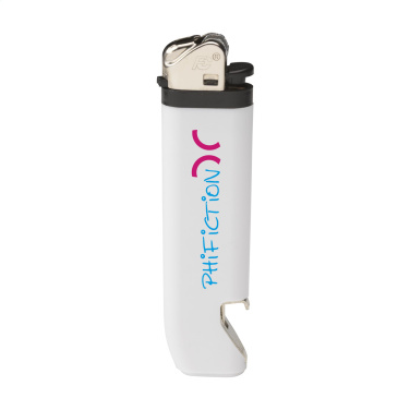 Logo trade promotional merchandise photo of: Flint Opener lighter