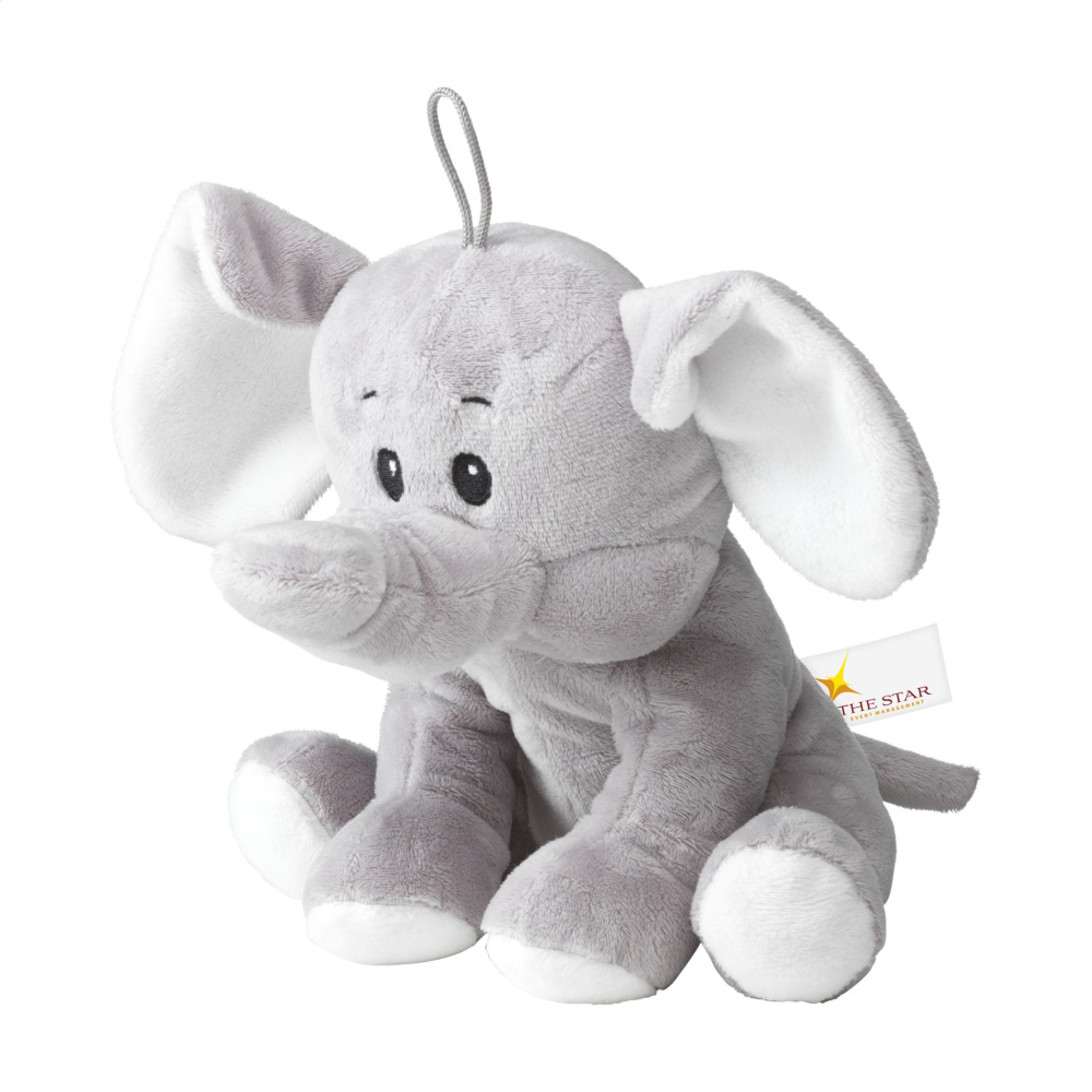 Logotrade advertising product picture of: Olly plush elephant cuddly toy