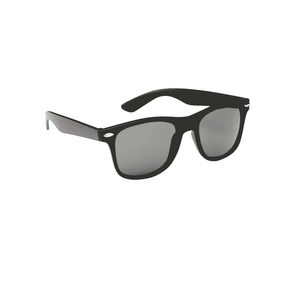 Logotrade promotional merchandise picture of: Malibu Matt Black sunglasses